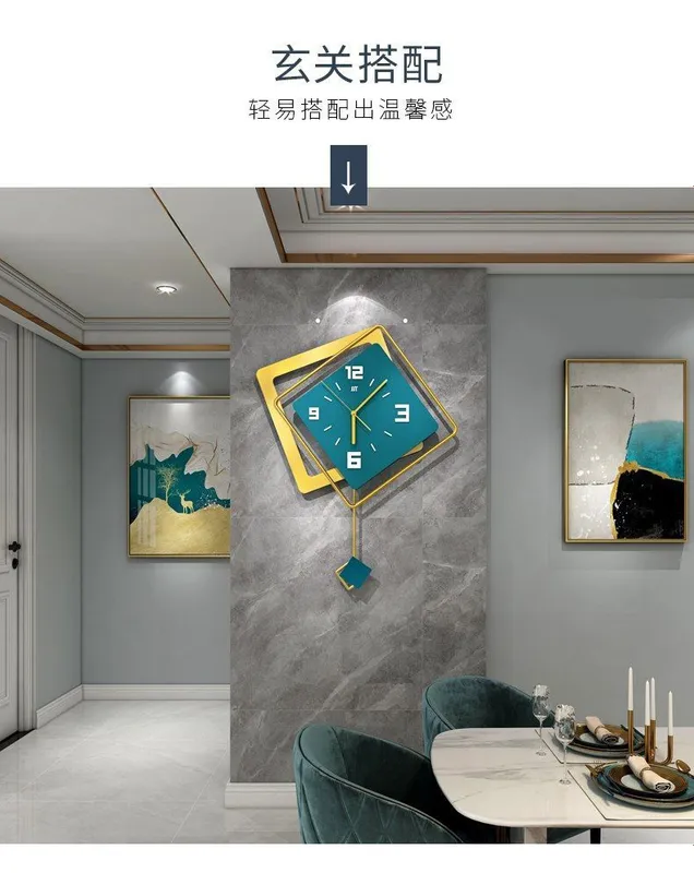 часы с маятником Modern Decor 40×53 см — фото 1