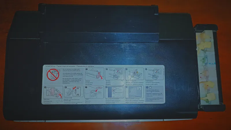 Цветной принтер EPSON L800 — фото 3