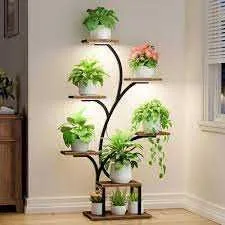 напольная подставка для растений с фитолампами 125x75x30 — фото 2