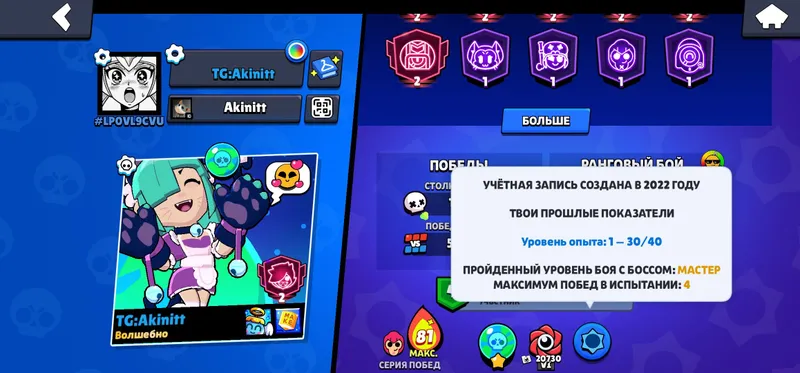 Brawl Stars akkaunti 7