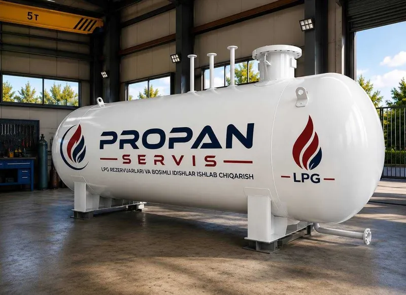 Propanservis.uz propan bochka ishlab chiqaramiz va olib kelamiz 1