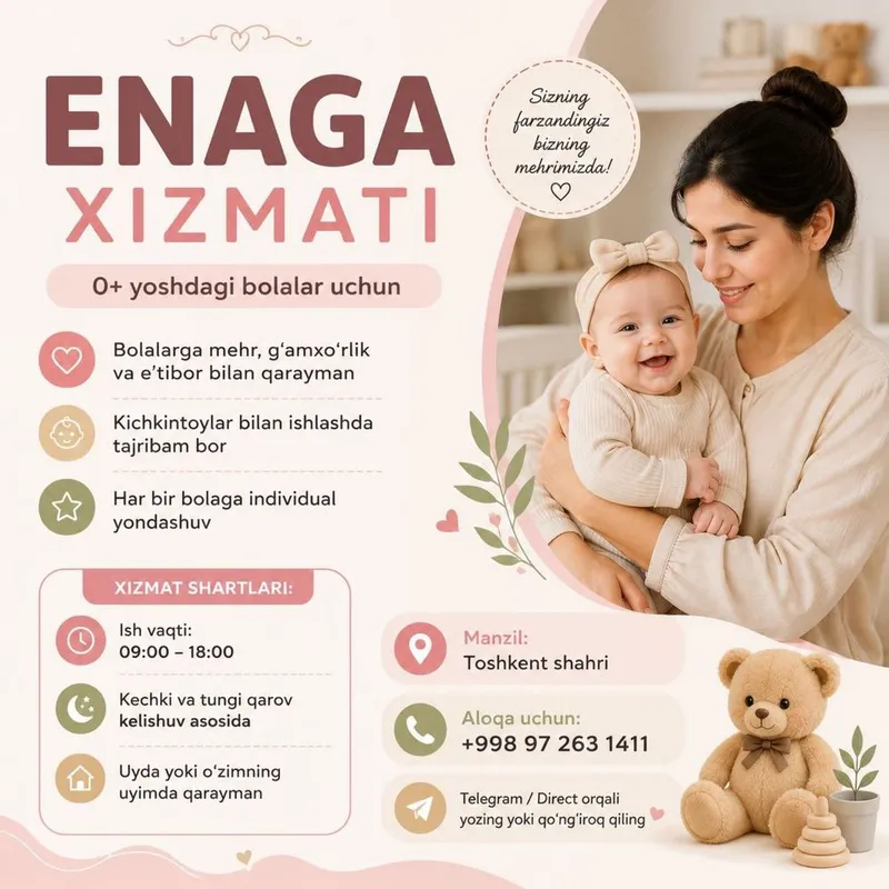 Uyga borb enagalik qilaman