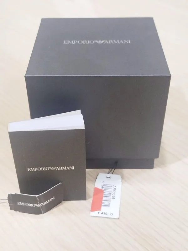 Итальянские механические часы Emporio Armani AR60036 Soat Mexanika — фото 1