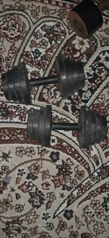 15/15 kilolik gantelar 15/15 kilolik gantelar