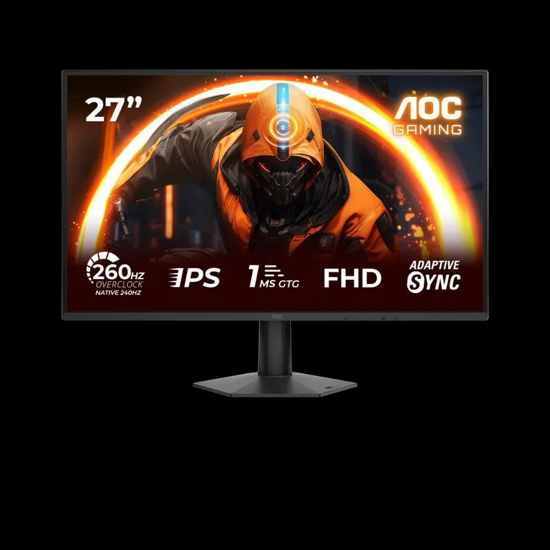 NEW Gaming Monitor AOC 27 Ips FHD 260Hz Optom