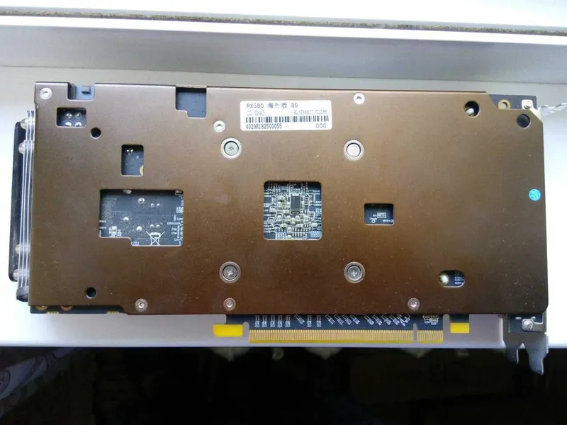 видеокарта Maxsun RX 580 8gb (пломба на месте) — фото 2