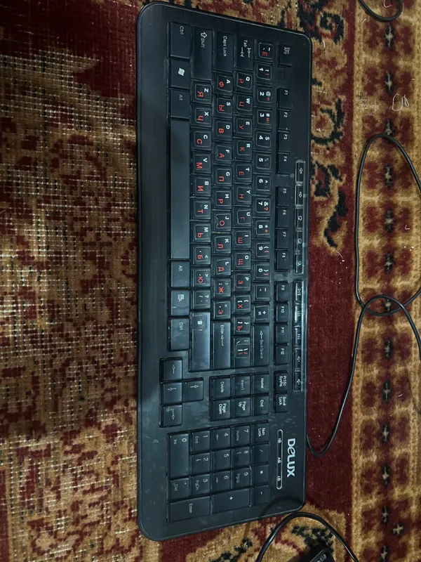 Проводная мультимедийная USB-клавиатура Delux K-3100U.