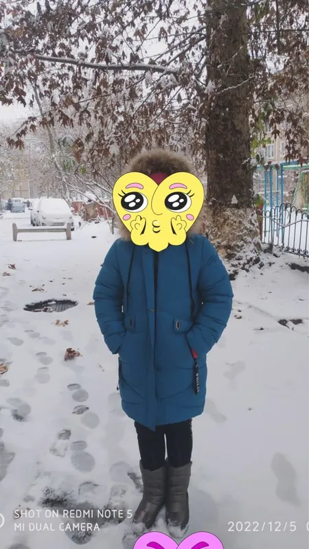 Зимняя куртка на девочку
