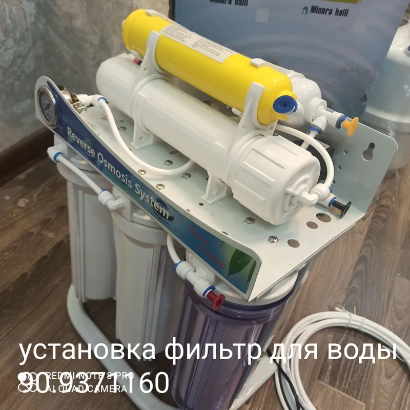 Установка фильтр для воды и люстры и межкомнатные двери — фото 2