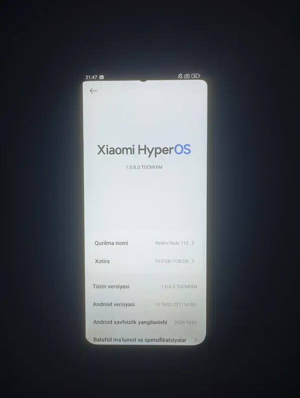 redmi not 11S sroshni sltiladi 5 redmi not 11S sroshni sltiladi 5