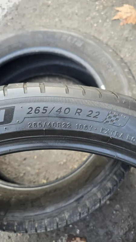 265/40/R22 Michelin pilot sport⁴ 3