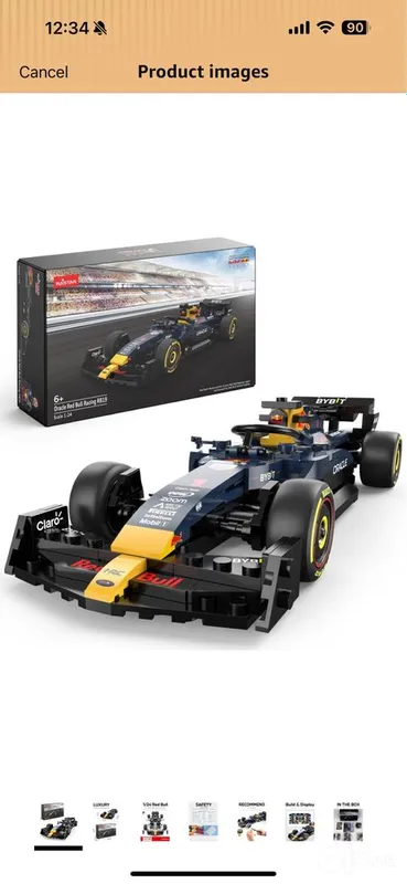 RASTAR Oracle Red Bull Racing RB19 avtomobili 2 RASTAR Oracle Red Bull Racing RB19 avtomobili 2