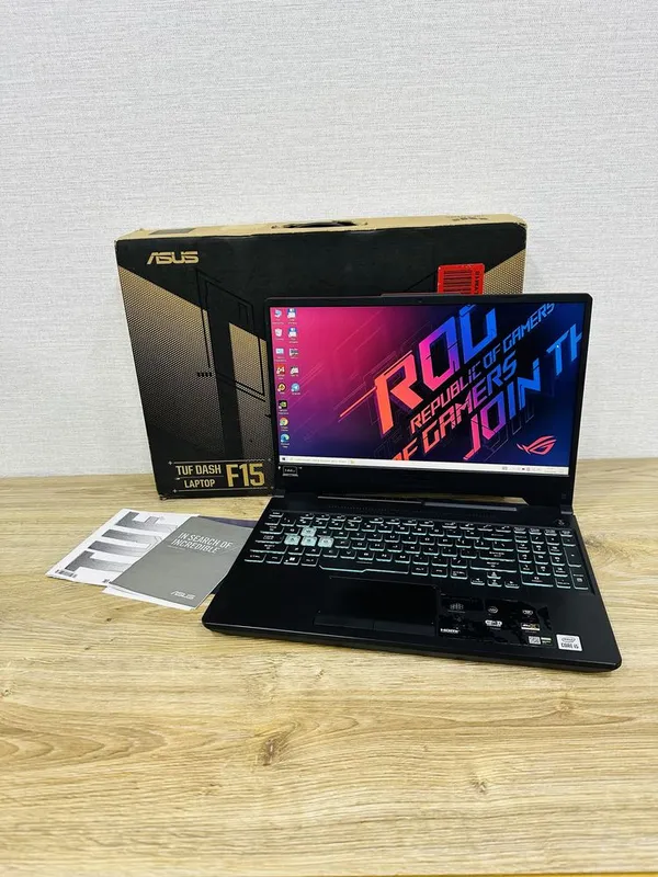 ASUS TUF Gaming Core i5-10Gen+GTX1650 Мощный, Игровой ноутбук для игр