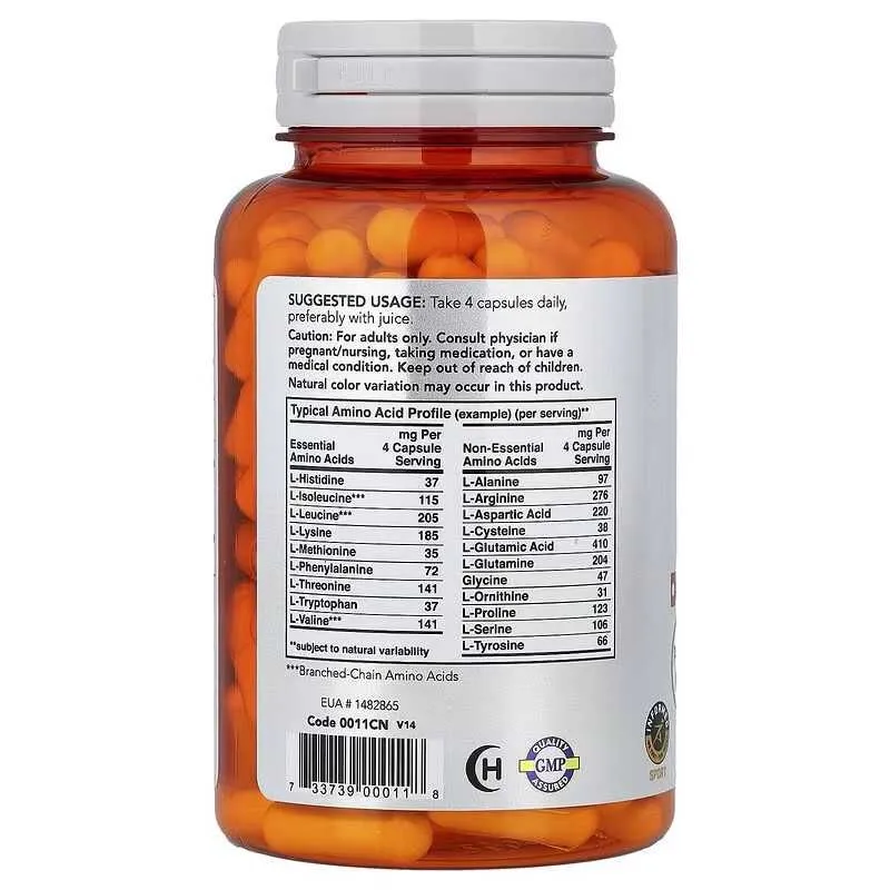 NOW Foods, Sports, Amino Complete, аминокислотный комплекс 4 NOW Foods, Sports, Amino Complete, аминокислотный комплекс 4