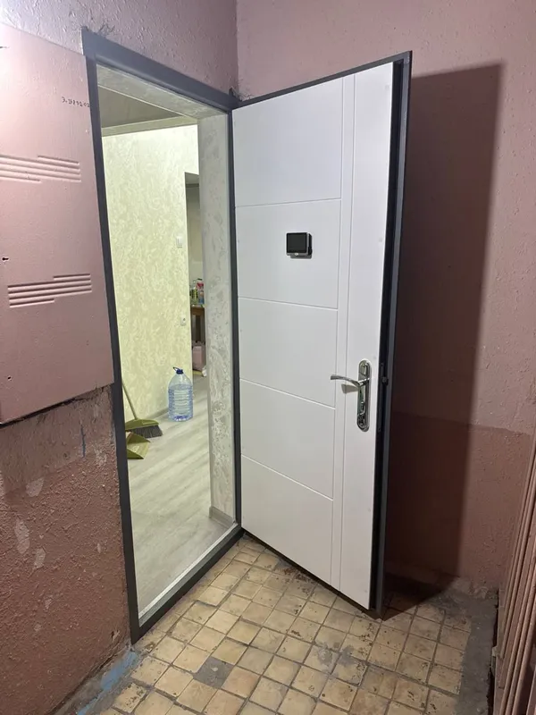 Реставрация железной дверей.