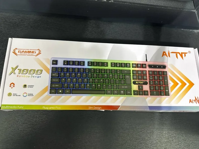 Клавиатура Anti 1000х с rgb подсветкой — фото 1