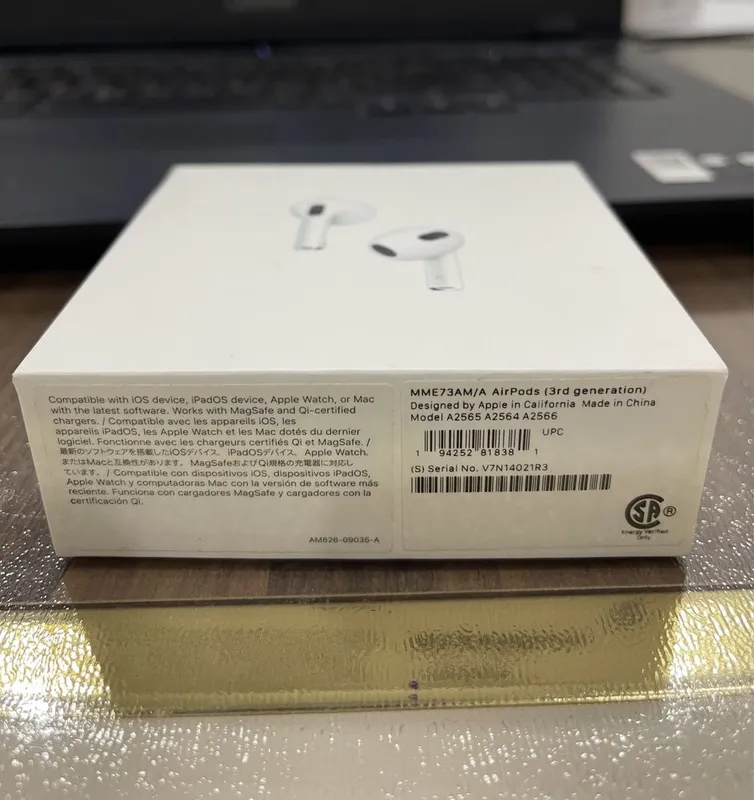 Airpods 3 оригинал, каробка, США 1 Airpods 3 оригинал, каробка, США 1