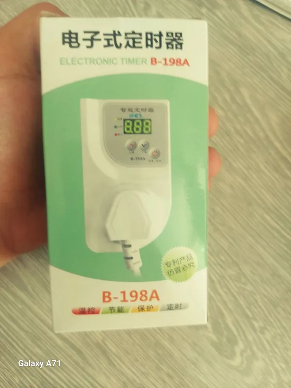 Inkubator uchun taymer