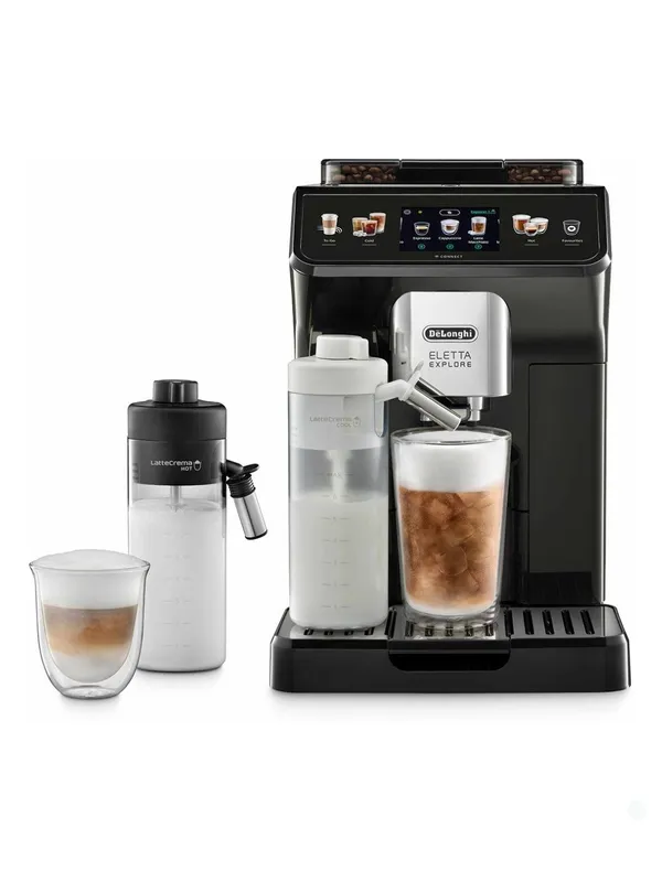 Кофемашина DeLonghi ECAM450.65.S Eletta Explore, автоматическая