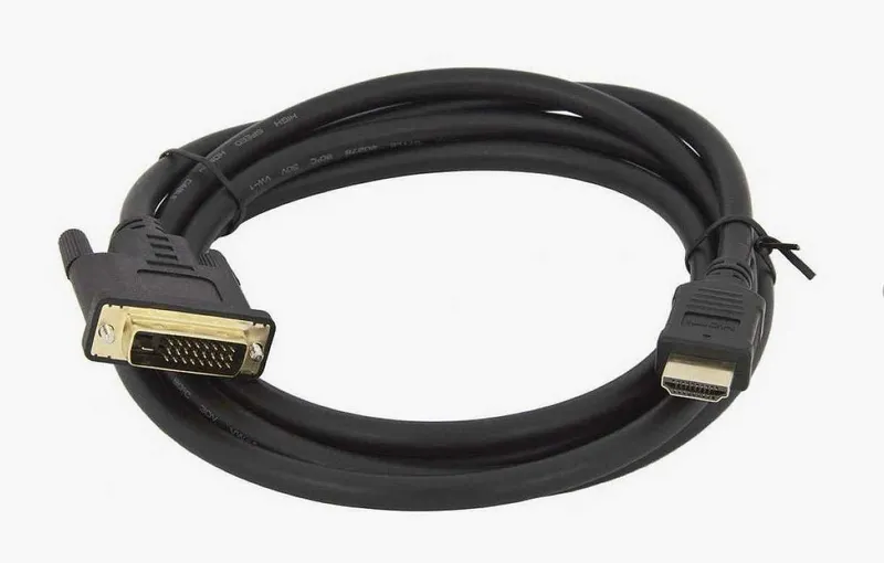 Кабель HDMI DVI 24+1 для мониторов 1,5м доставка — фото 2