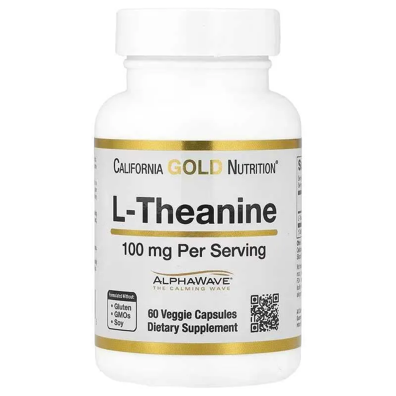 California Gold L-Theanine L-теанин L Theanine L теанин — фото 2