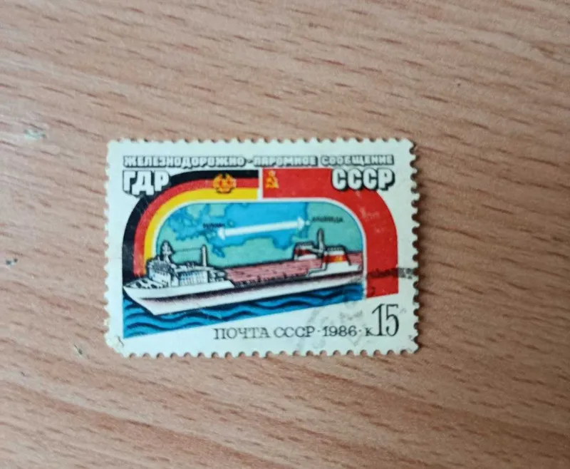 Почтовые марки, 2шт одна Польша 1980(Интеркосмос)и гдр-ссср1986 — фото 1