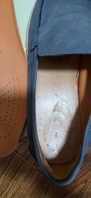 Мужские лоферы от эксклюзивного бренда "Santoni" made in Italy — фото 3