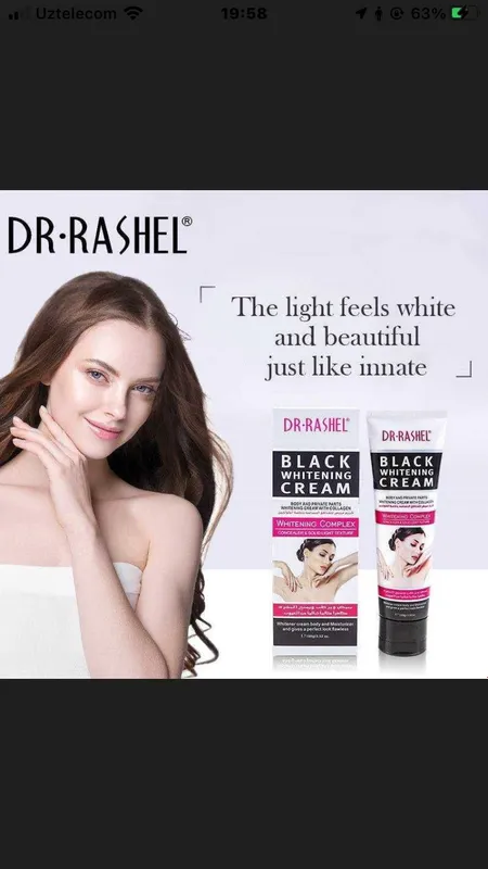 Dr Rashel oqartiruvchi krem