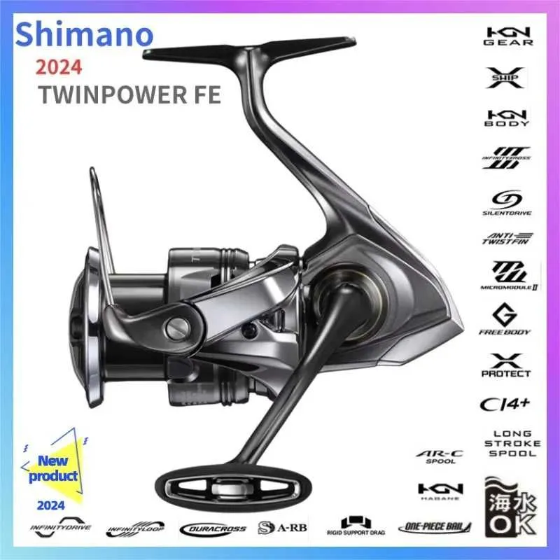 Катушка Shimano 24 Twin Power 4000 PG — фото 1