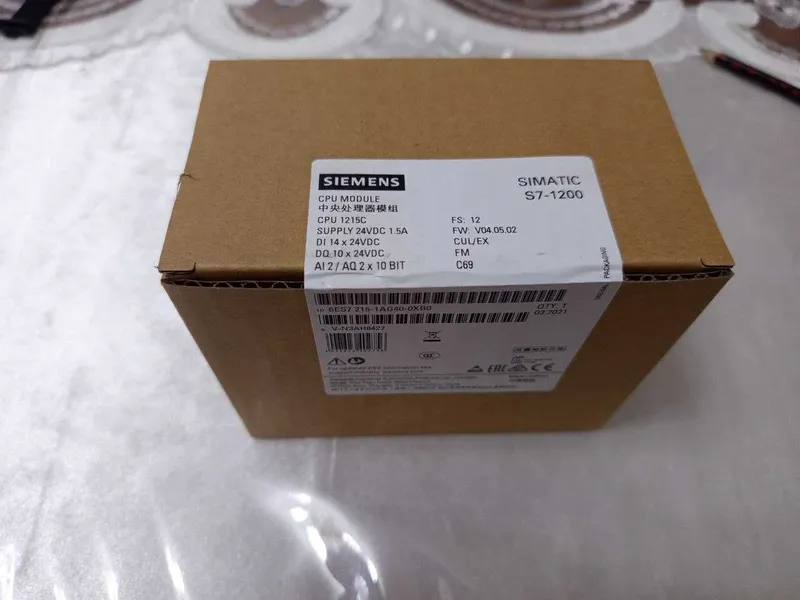 Siemens PLC 1215C DC/DC/DC 3 Siemens PLC 1215C DC/DC/DC 3