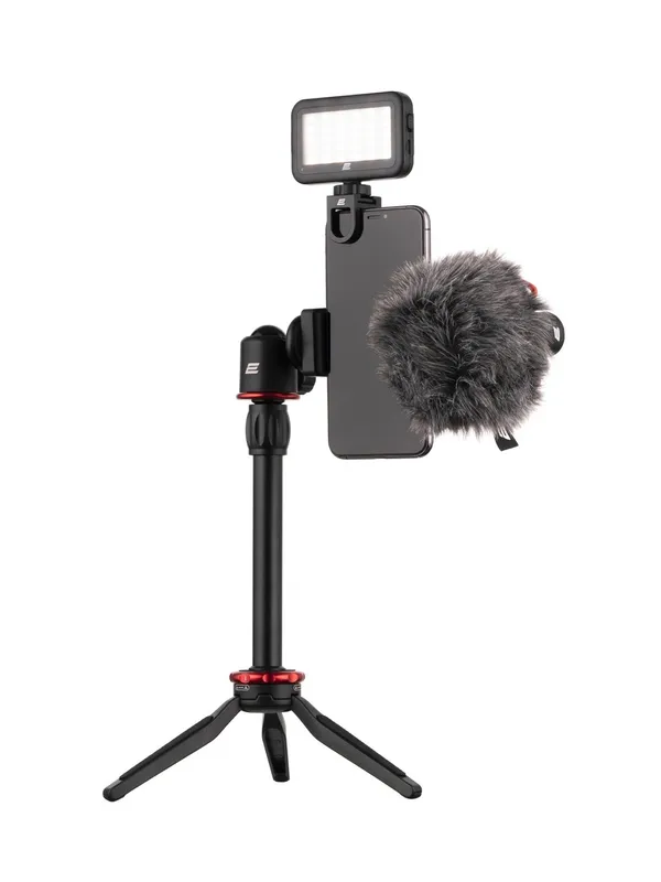 Микрофон с триподом для мобильных устройств 2E MM011 Vlog KIT, 3.5mm