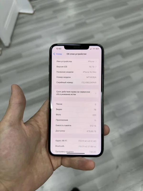 iPhone Xs Max 512 GB 8 iPhone Xs Max 512 GB 8