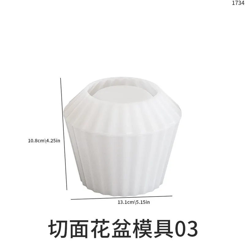 kashpo uchun silikon qolip 2 kashpo uchun silikon qolip 2