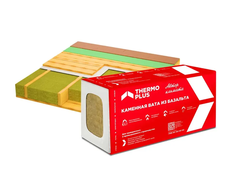 Thermo Plus, Базальтовая вата, Bazalit, Базальт, минвата, Базалит — фото 3