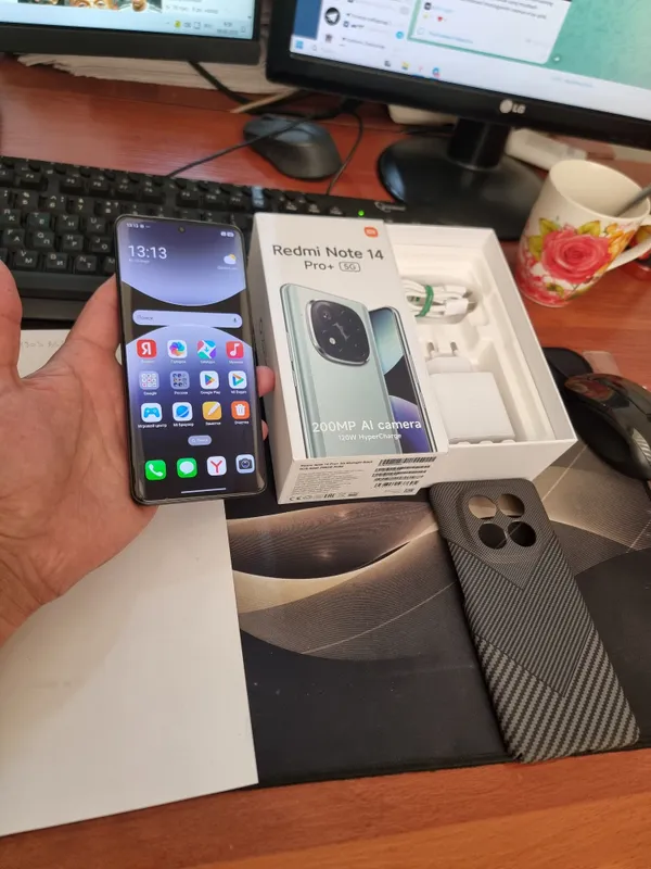 Redmi note 14pro plus 5G 8+4/256gb