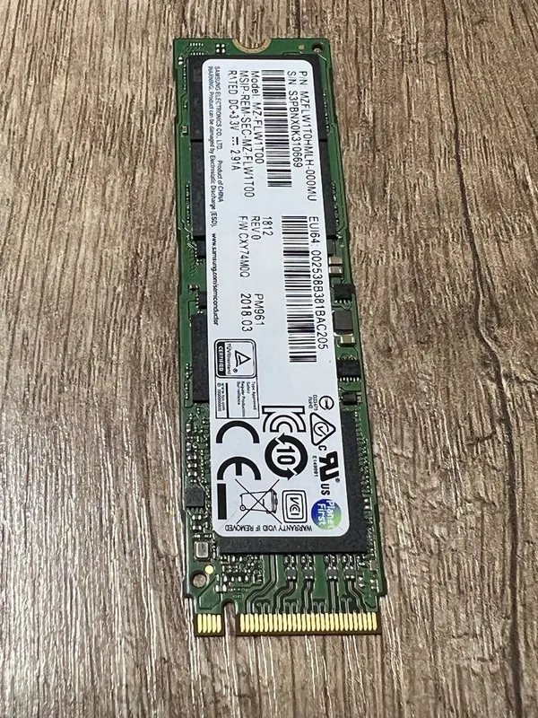SAMSUNG 1tb NVME ssd в отличном состоянии