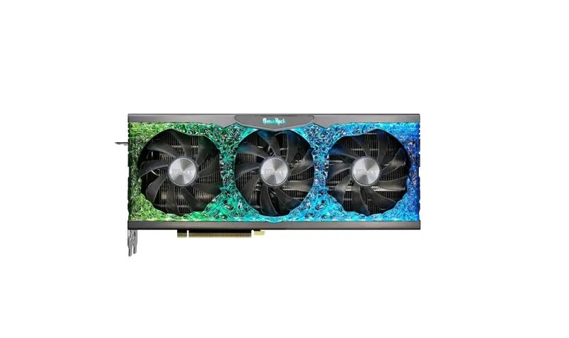 - Видеокарта Palit RTX 3070 GameRock OC 8GB (NE63070H19P2-1040G) 1 - Видеокарта Palit RTX 3070 GameRock OC 8GB (NE63070H19P2-1040G) 1