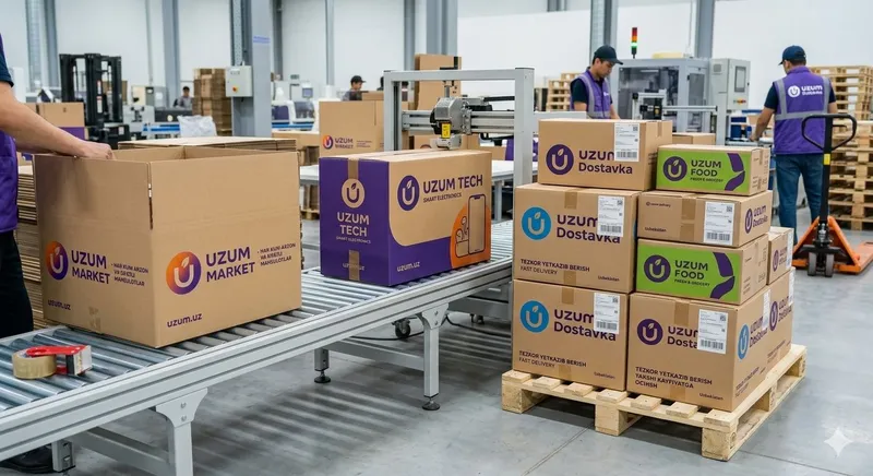 Uzum market uchun tovarlaringizni upakovka qilib qadoqlaymiz