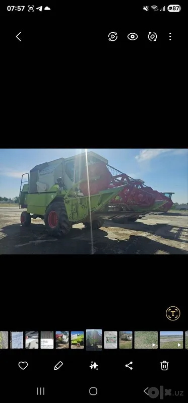 Claas kombayn sotiladi 7 Claas kombayn sotiladi 7