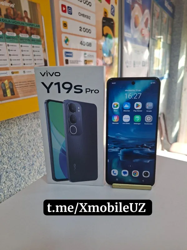Vivo Y19s Pro 6+6/256GB