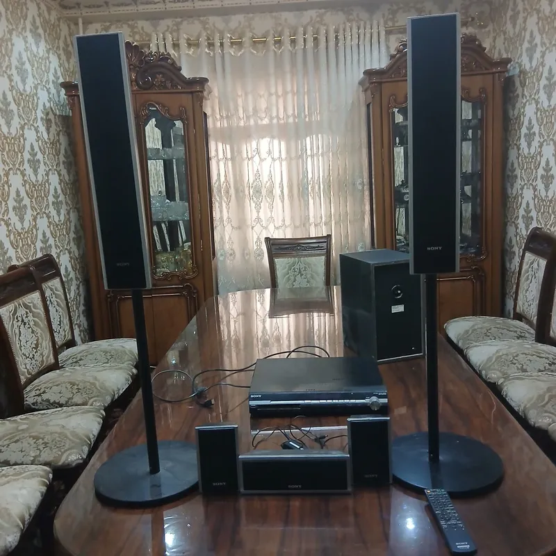 Продам колонки, усилител, самбуфер фирмы сони