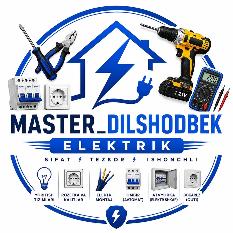 Elektrik xizmati 24/7 Uyingizni yoritish. Nosozliklarni bartaraf etish