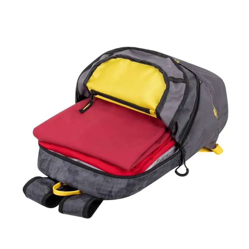 ^ Рассрочка на сумку RIVACASE 5421 grey camo Urban backpack 14L / 12 5