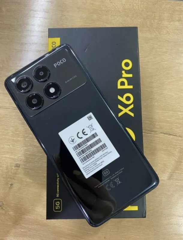 POCO X6 Pro 5G 12/512 GB Komplekt To‘liq