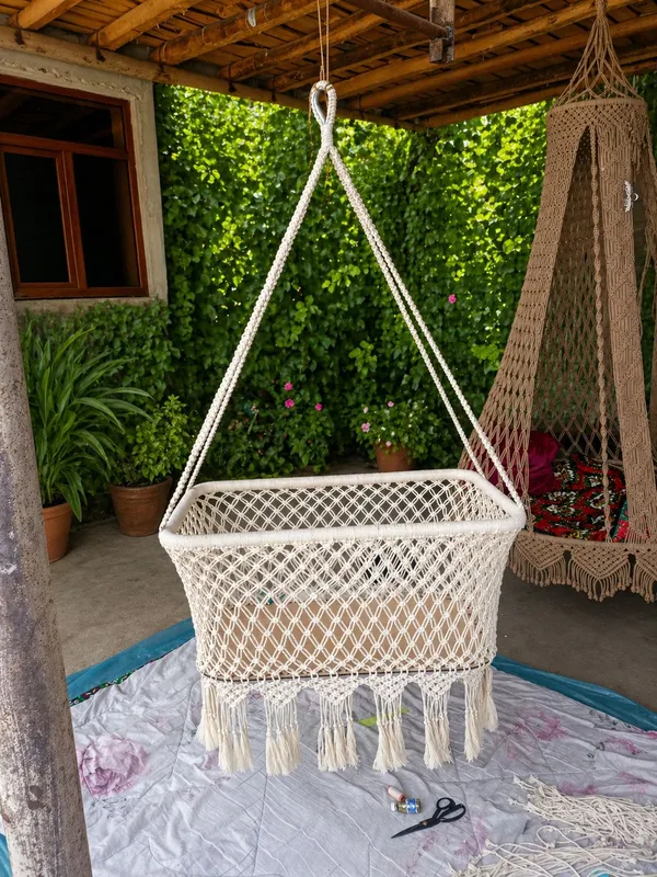 makrame toʻqima belanchak