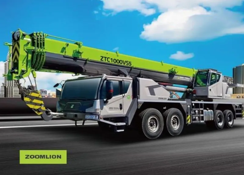 Zoomlion ztc100 t avtokran Zoomlion ztc100 t avtokran