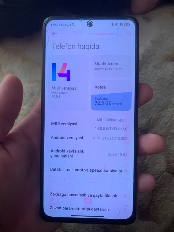 Redmi Note 10 Pro, 128 ГБ 2