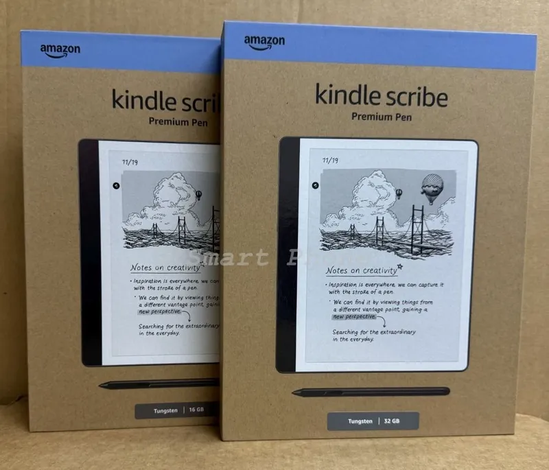 Amazon kindle Scribe с функцией рукописного ввода и со стилусом 2025