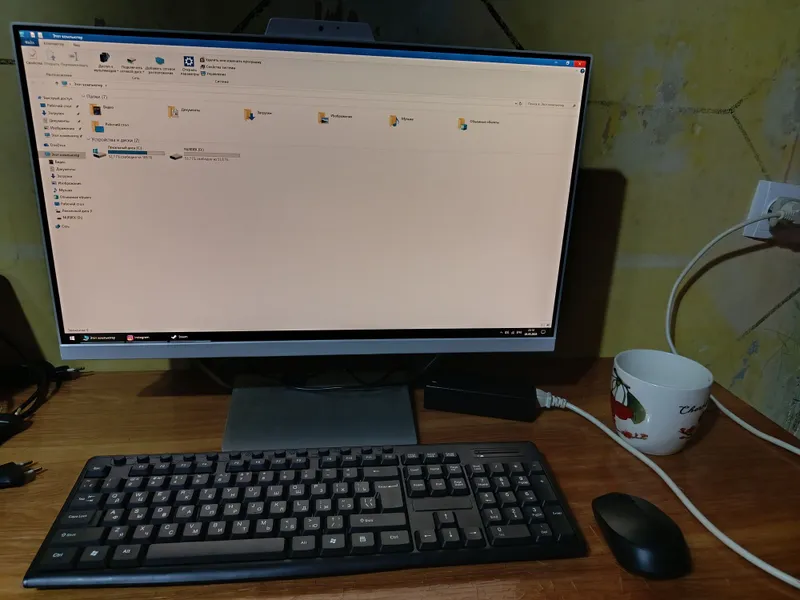 Monoblok kompyuter sotiladi CPU: G4400T (i3 darajasida) RAM: 8GB SSD: 2