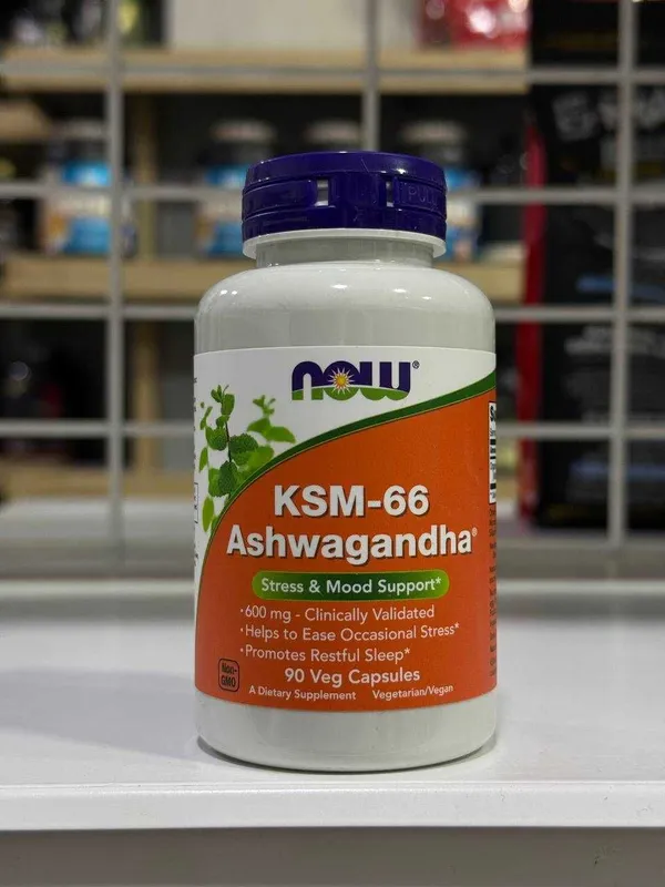 NOW Ashwagandha KSM-66 90VCAP